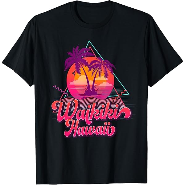 Amazon.com: California Retro Beach Ocean Sunset 80s 90s